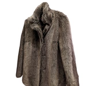 Forever 21 Faux Fur Jacket sz M